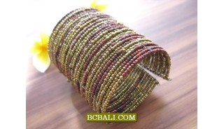Beads Bracelets Cuff Motif Fashion Accessories